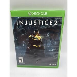 Injustice 2 (Xbox One, 2017) DC Comics Complete Tested